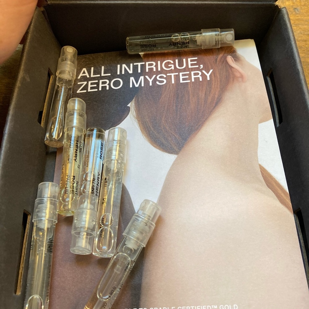 Henry Rose Sample Set/bonus Smyth/$20 coupon